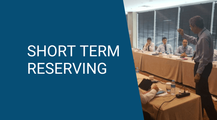 Short Term Reserving - Facilitated Course